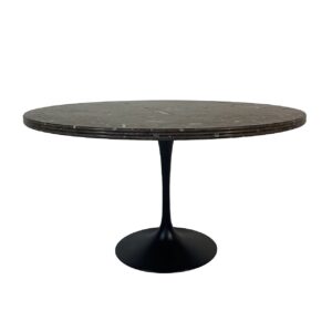 FOSSIL BROWN ROUND DINING TABLE